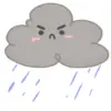 ⛈ Эмодзи «Summer #timeofyear #summer #vibe» для Telegram