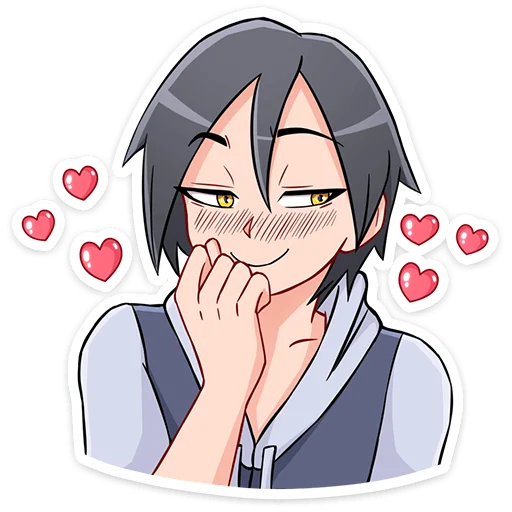 🥰 Стикер «Зак» для Telegram