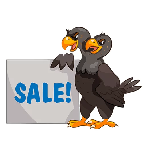 🤑 Стикер «Zakupki Net» для Telegram