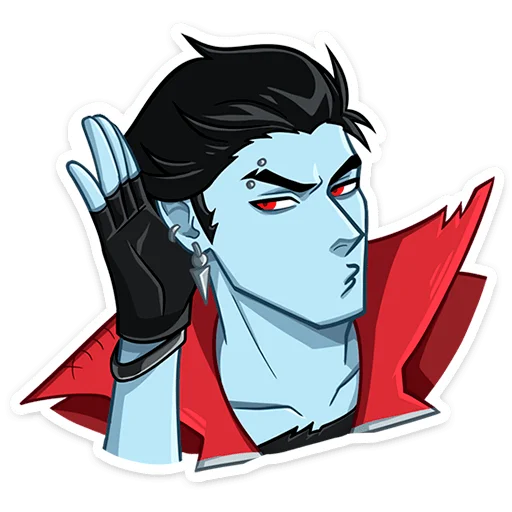 👂 Стикер «Зейн V» для Telegram