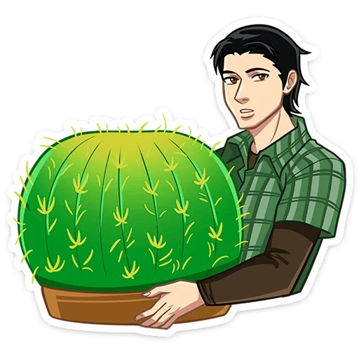 🌵 Стикер «Зейн V» для Telegram