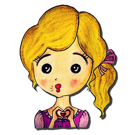 ❤ Стикер «ZAR-My-Inner-Child ))» для Telegram
