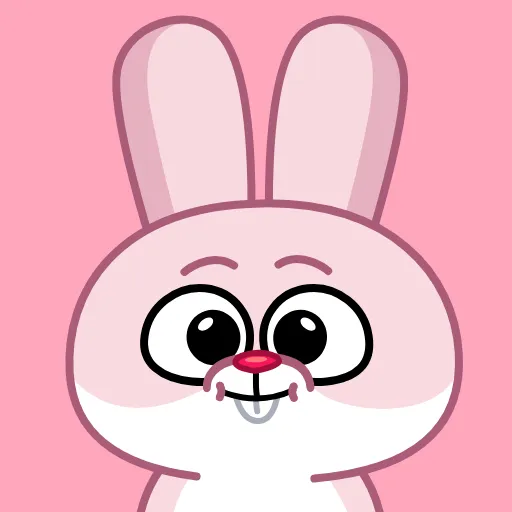 😐 Эмодзи «💗 Зая» для Telegram