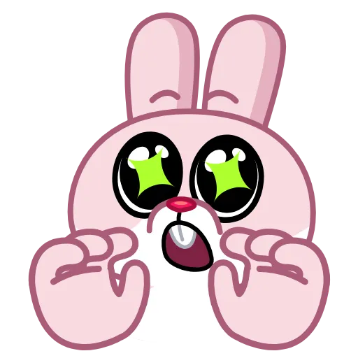🤩 Эмодзи «💗 Зая» для Telegram