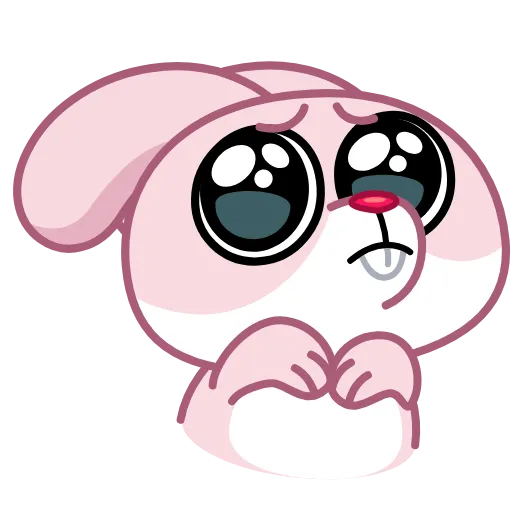 🥺 Эмодзи «💗 Зая» для Telegram