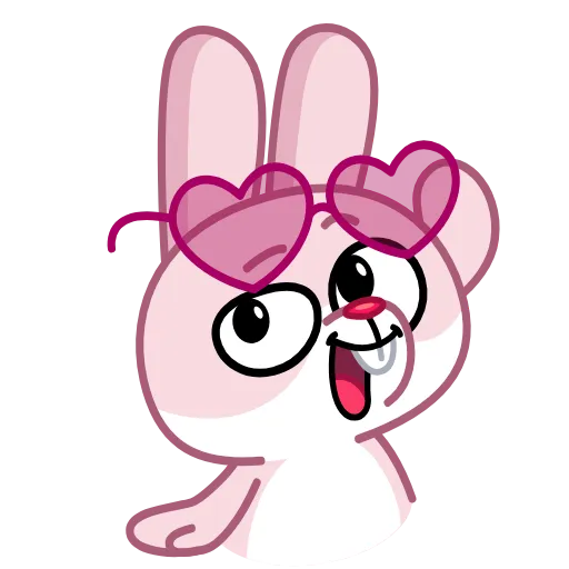 😉 Эмодзи «💗 Зая» для Telegram