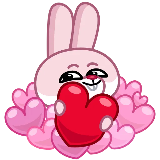 💗 Эмодзи «💗 Зая» для Telegram