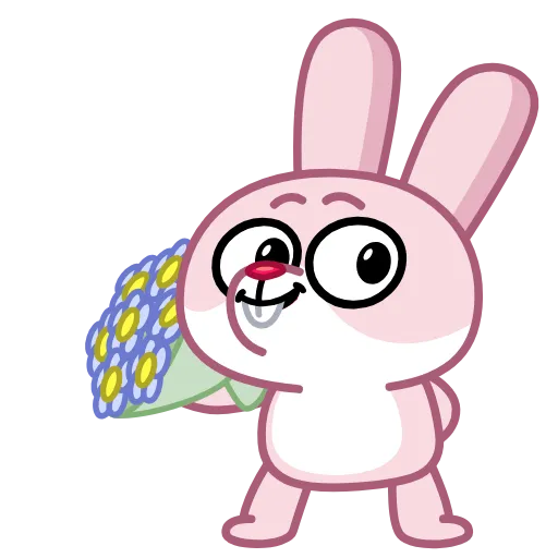🌹 Эмодзи «💗 Зая» для Telegram