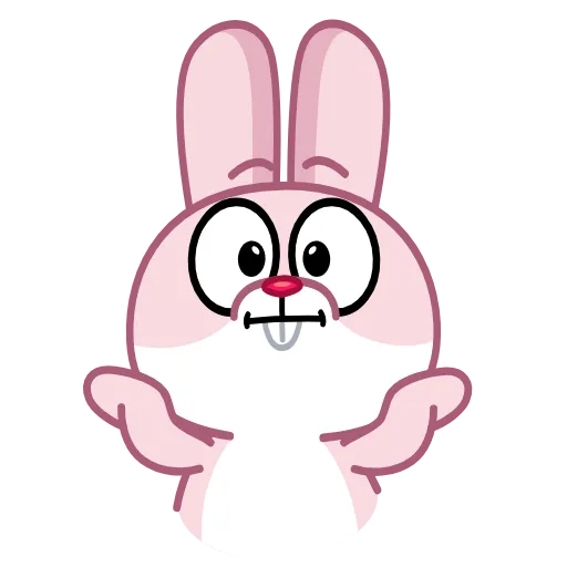 🤷‍♂️ Эмодзи «💗 Зая» для Telegram