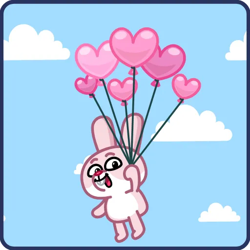 🎈 Стикер «Зая» для Telegram