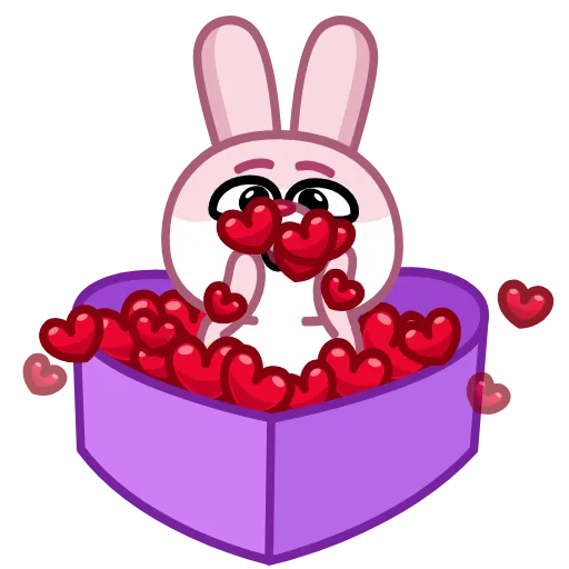 🥰 Эмодзи «Зая» для Telegram