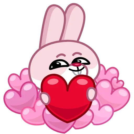🥰 Эмодзи «Зая» для Telegram