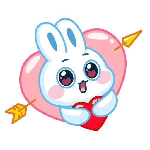 🤩 Эмодзи «Заяц» для Telegram