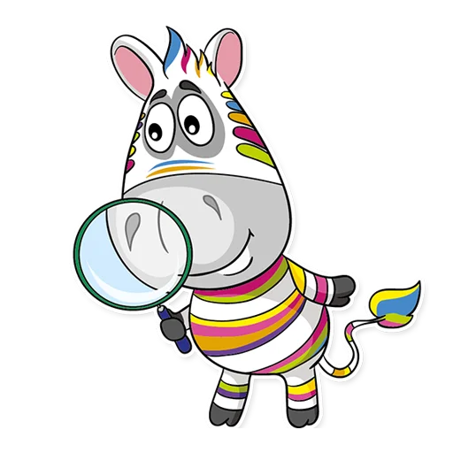 🧐 Стикер «Zebra_Poloso4ka» для Telegram