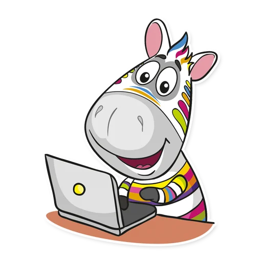 😌 Стикер «Zebra_Poloso4ka» для Telegram