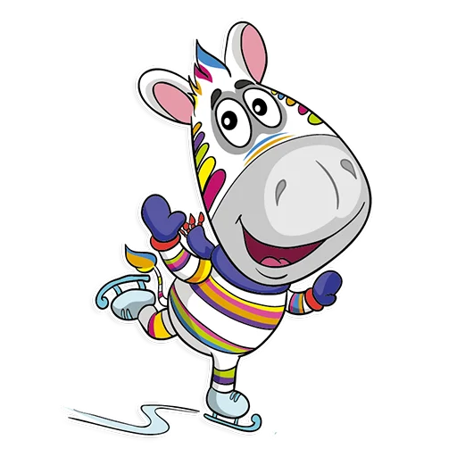 ⛸️ Стикер «Zebra_Poloso4ka» для Telegram