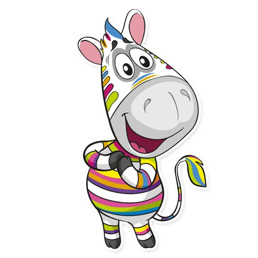 😍 Стикер «Zebra_Poloso4ka» для Telegram