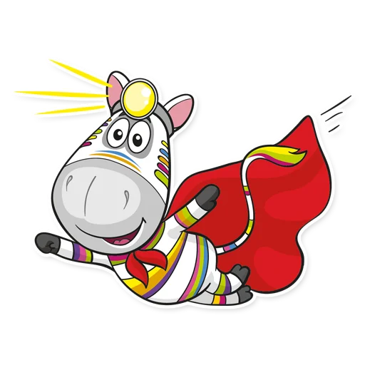 🦸‍♂️ Стикер «Zebra_Poloso4ka» для Telegram