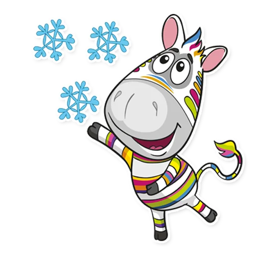 ❄️ Стикер «Zebra_Poloso4ka» для Telegram