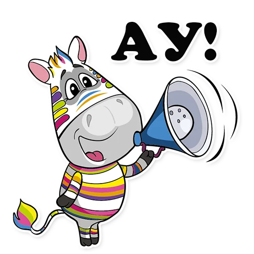 👋 Стикер «Zebra_Poloso4ka» для Telegram