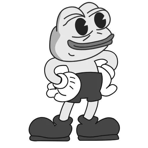 😎 Стикер «Pepe animated» для Telegram