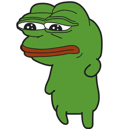 😪 Стикер «Pepe animated» для Telegram