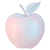 🍎 Эмодзи «Буквы розово-голубые» для Telegram