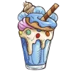 🥛 Эмодзи «Самые Вкусные Рецепты» для Telegram