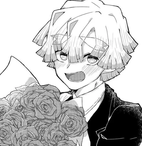 💐 Стикер «Zenitsu Agatsuma» для Telegram