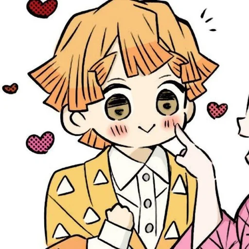 🥰 Стикер «Zenitsu Agatsuma» для Telegram