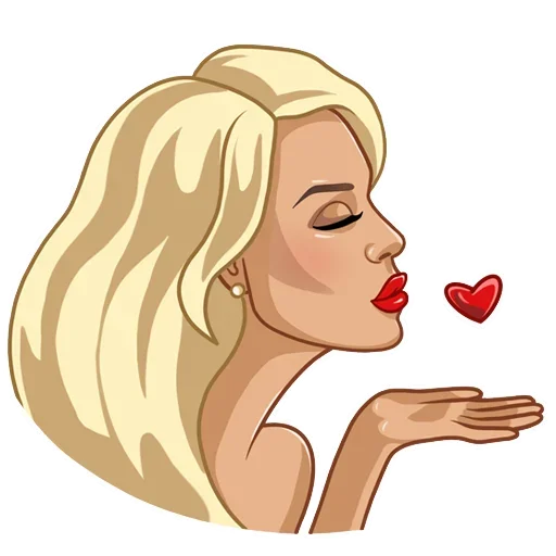 😘 Стикер «Maiden» для Telegram