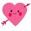 🩷 Эмодзи «❤ Random icons» для Telegram