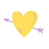 💛 Эмодзи «❤ Random icons» для Telegram