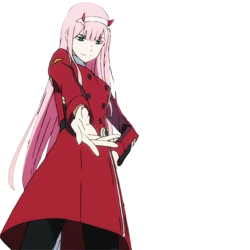 🤙 Стикер «Darling in the franxx Zero Two» для Telegram