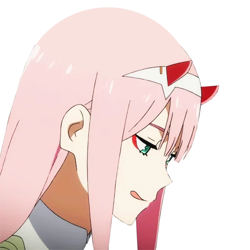 🍯 Стикер «Darling in the franxx Zero Two» для Telegram