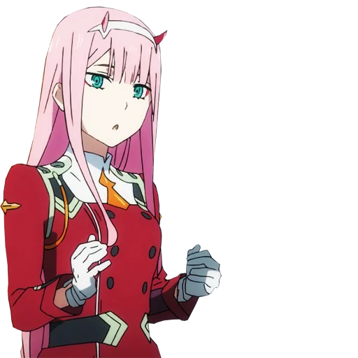 😮 Стикер «Darling in the franxx Zero Two» для Telegram
