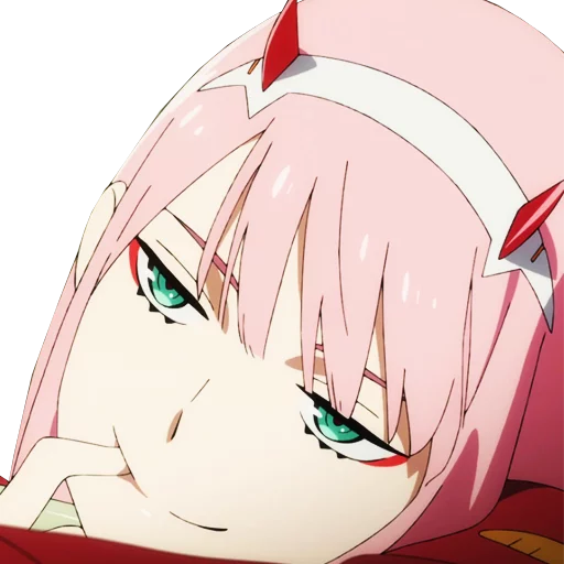 😏 Стикер «Darling in the franxx Zero Two» для Telegram