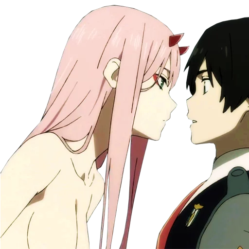 👀 Стикер «Darling in the franxx Zero Two» для Telegram