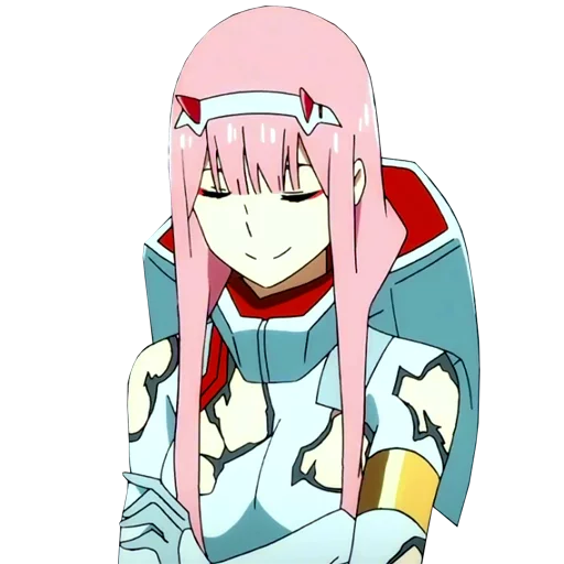 😌 Стикер «Darling in the franxx Zero Two» для Telegram