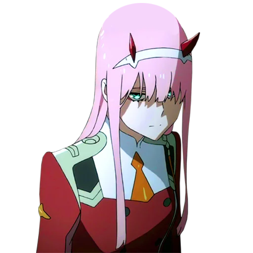 😠 Стикер «Darling in the franxx Zero Two» для Telegram