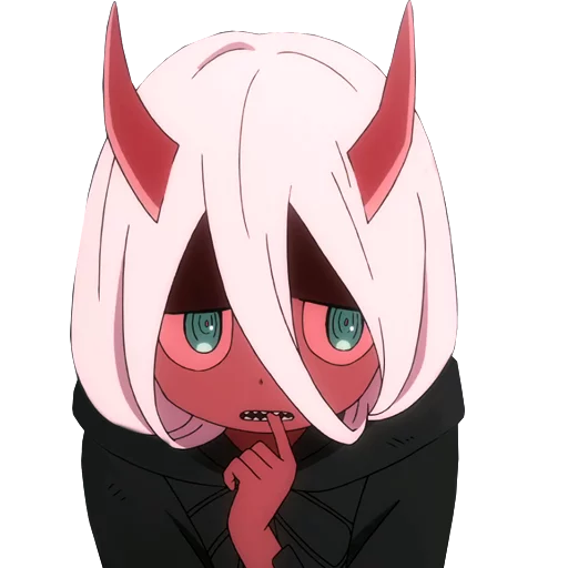 🙄 Стикер «Darling in the franxx Zero Two» для Telegram