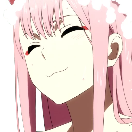 ☺️ Стикер «Darling in the franxx Zero Two» для Telegram