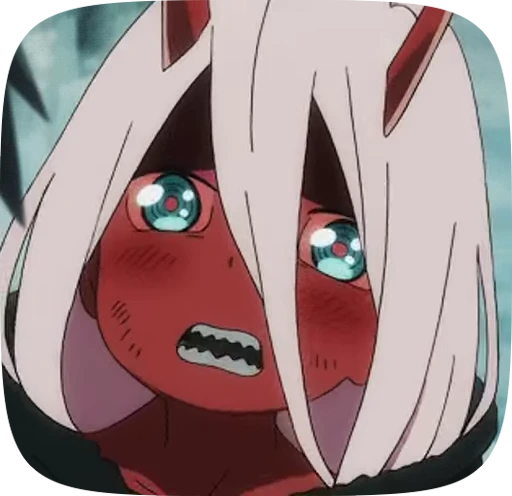 🥹 Стикер «Zero_two_anime» для Telegram