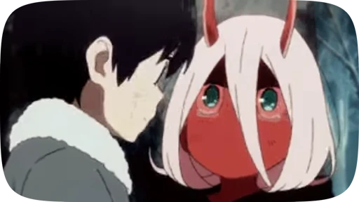 ❤️ Стикер «Zero_two_anime» для Telegram