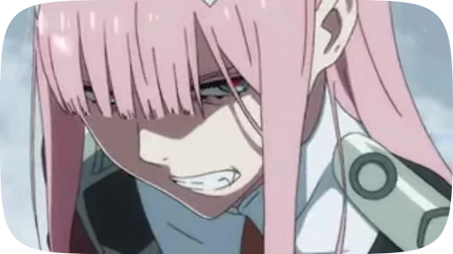 😠 Стикер «Zero_two_anime» для Telegram
