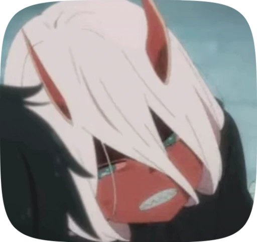 😁 Стикер «Zero_two_anime» для Telegram