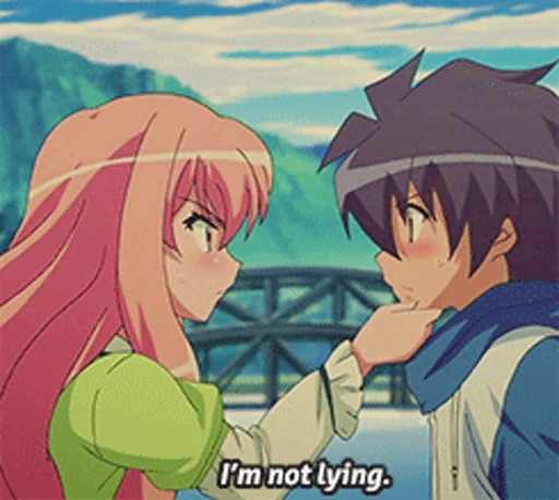 🥺 Стикер «Zero no Tsukaima» для Telegram