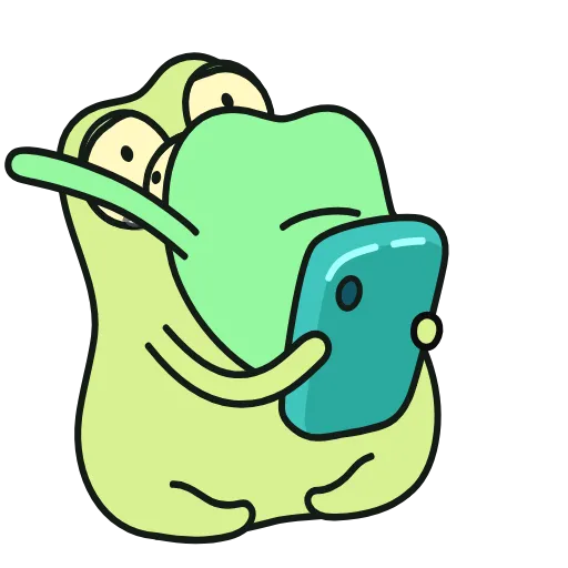 🤩 Эмодзи «Жаб и Жабетта» для Telegram