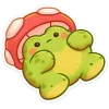 🐸 Эмодзи «Жабчик Мухоморов» для Telegram