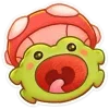 🐸 Эмодзи «Жабчик Мухоморов» для Telegram